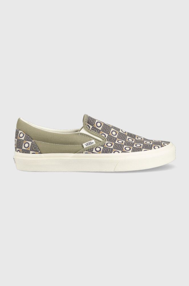Кеди Vans Classic Slip-On чоловічі колір коричневий VN0A7Q5DOLV1