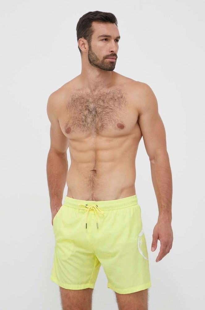 Купальні шорти Trussardi колір жовтий (3283172)