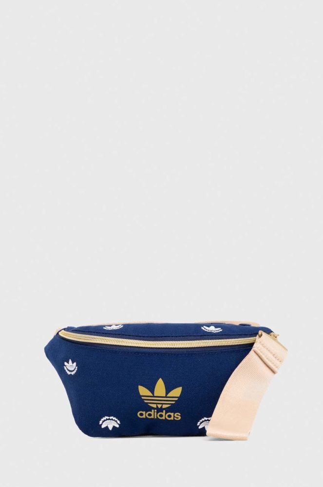Сумка на пояс adidas Originals колір блакитний (3599098)