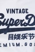 Бавовняна футболка Superdry колір білий (2989158)