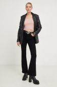 Піджак Answear Lab колір чорний двобортний однотонна (3674591)