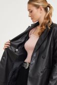 Піджак Answear Lab колір чорний двобортний однотонна (3674591)