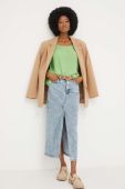 Футболка Answear Lab жіноча колір зелений (3295468)