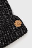 Шапка Volcom колір чорний з тонкого трикотажу (1899201)