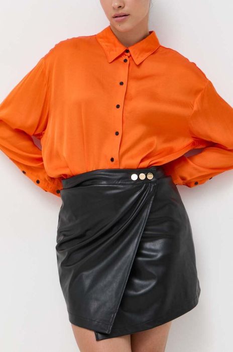 Спідниця Silvian Heach колір чорний mini пряма (3471832)