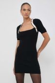 Сукня Silvian Heach колір чорний mini облягаюча (3626809)